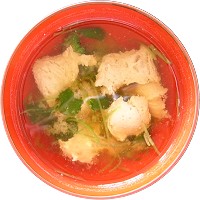 魚のすり身の味噌汁の作り方 味噌のレシピ集 百川味噌
